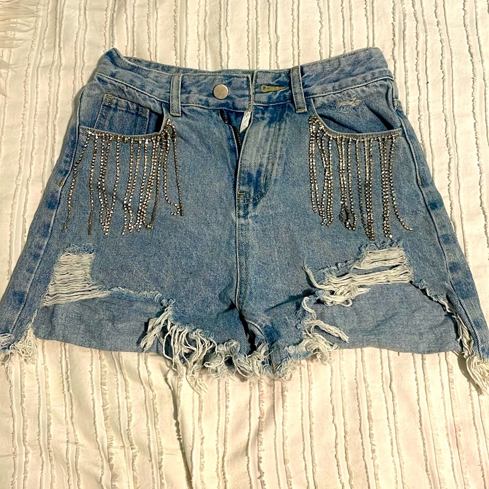 Brand: CIDER, Size: XS, Color: Light wash